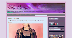 Desktop Screenshot of hilydesigns.com