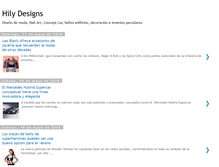 Tablet Screenshot of hilydesigns.com